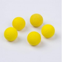 Yellow Golf PU foam Golf foam stress ball