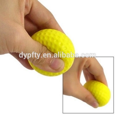 high quality cheap custom colored golf stress balls with logo