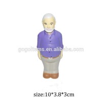 Old Cartoon Person Shape Wholesale High Quality Squishy Foam Toys Stress Relief Balls