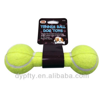 dog chew tennis dumbbell toy