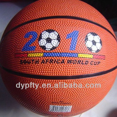 custom logo printed basketball ball