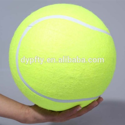 inflatable rubber bladder jumbo big tennis balls with logo printing